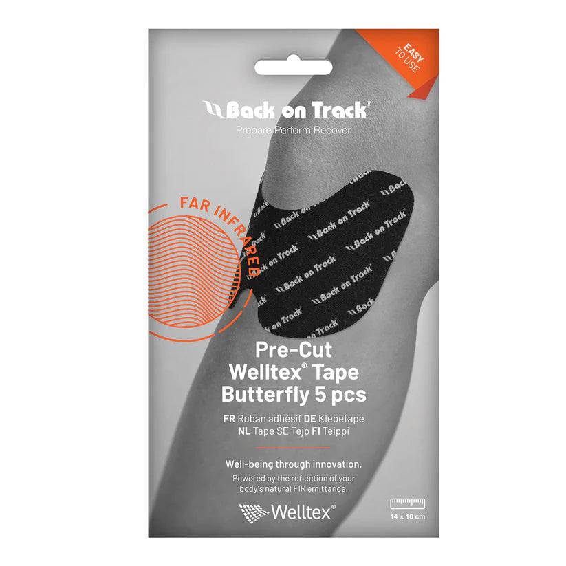 Welltex® Tape Rodilla - Cinta Terapéutica Anatómica con Tecnología Welltex®