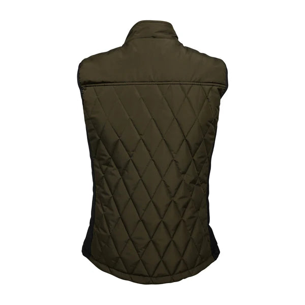 Back on Track Men's Heated Vest "Teide" - Olive