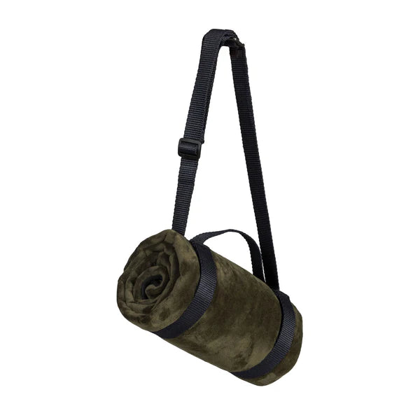 Back on Track heated blanket "Lerius" 100 x 68cm - Olive