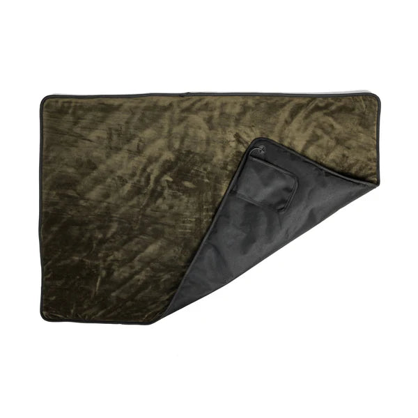 Back on Track heated blanket "Lerius" 100 x 68cm - Olive