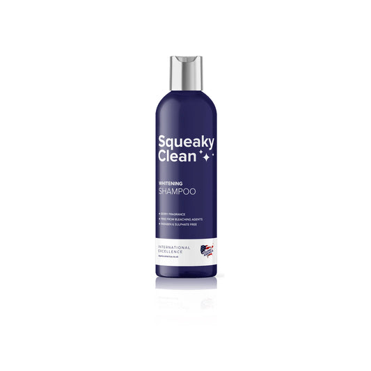 Champú blanqueador sin sulfatos para capas blancas – Squeaky Clean