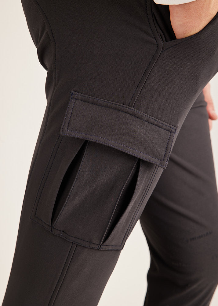 Men's Knee Grip Cargo Pants - Dark Navy
