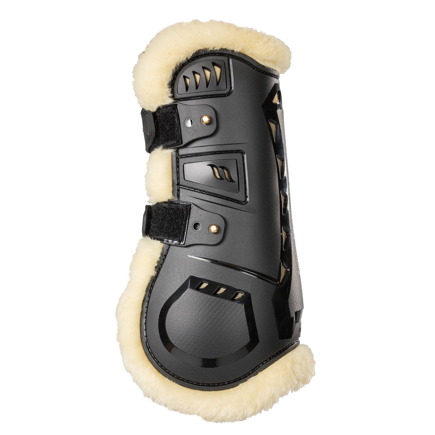 Airflow tendon protectors with Back on Track sheepskin