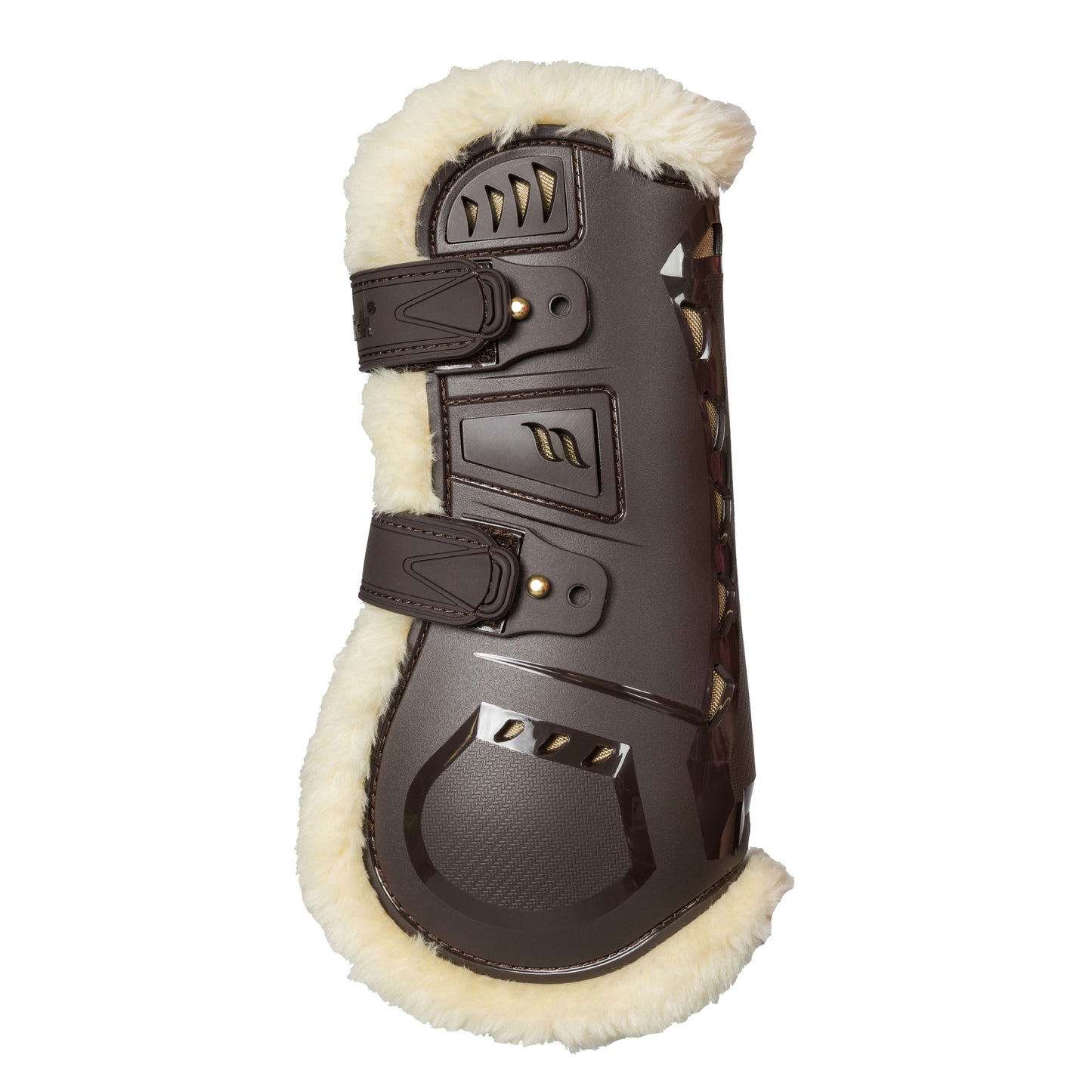 Airflow tendon protectors with Back on Track sheepskin