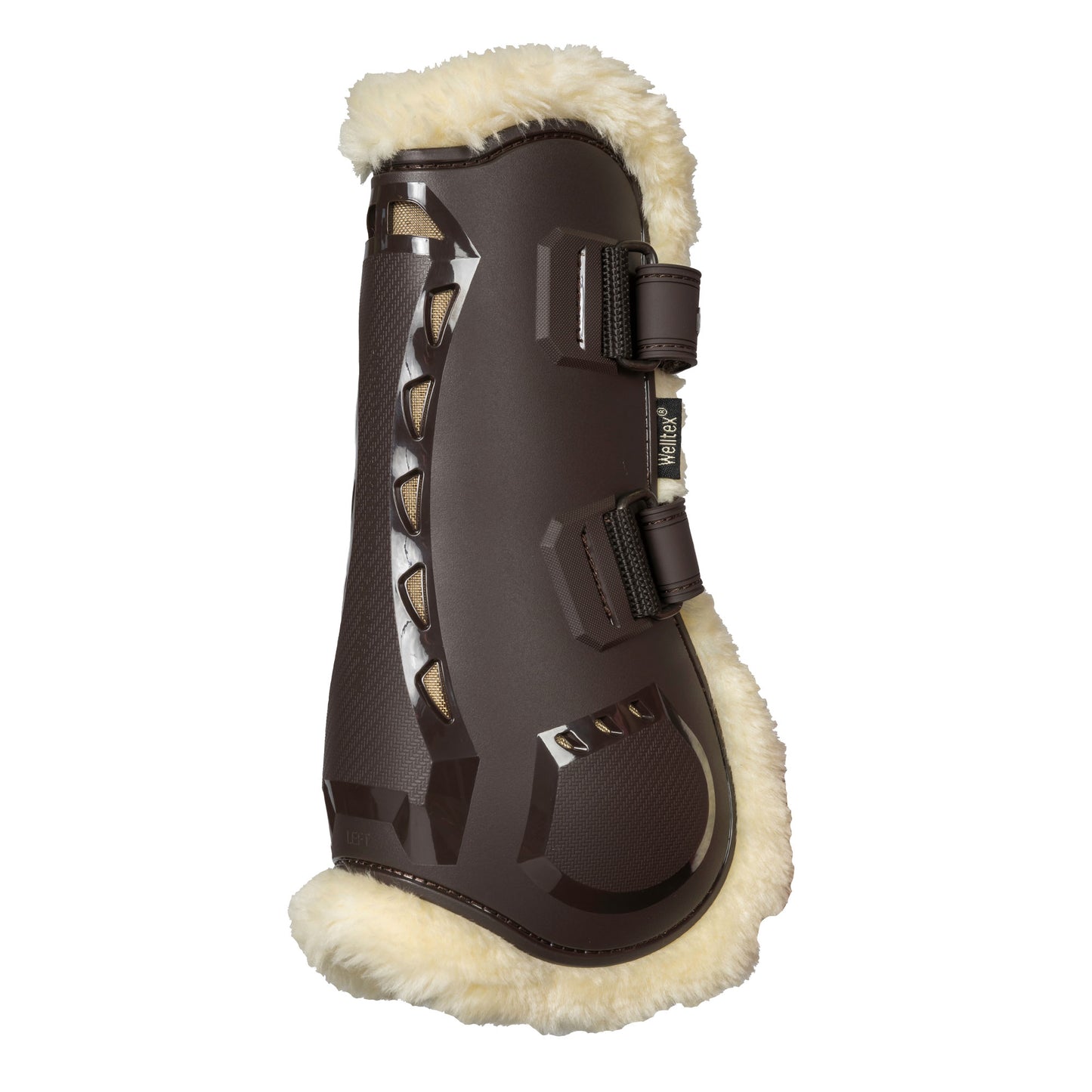Airflow tendon protectors with Back on Track sheepskin