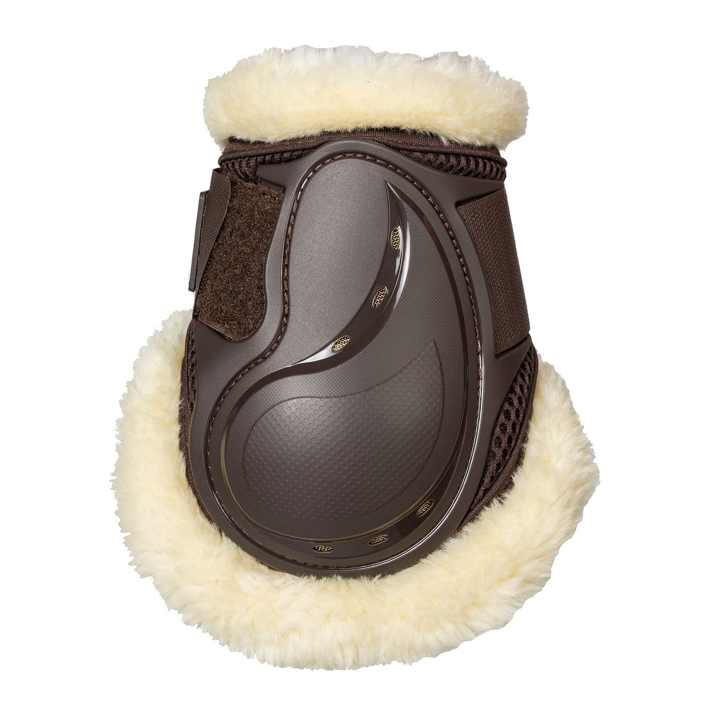 Airflow 3D Mesh fetlock protectors with Back on Track shearling