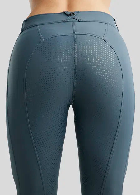 MoZida REFINED pants with Gun Metal Crystals FG - Dark Slate
