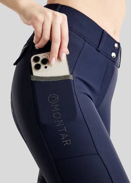 MoGloria pantalones Caviar TapeF/G - Navy