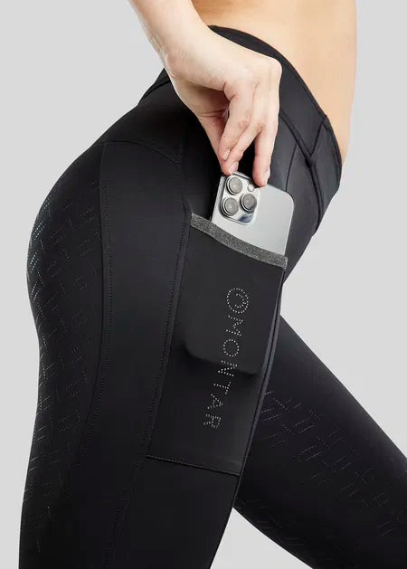 MoGloria Caviar Tape Hybrid FG Legging - Black