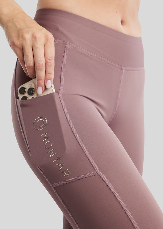 MoCaroline legging FG con cristales - Blush