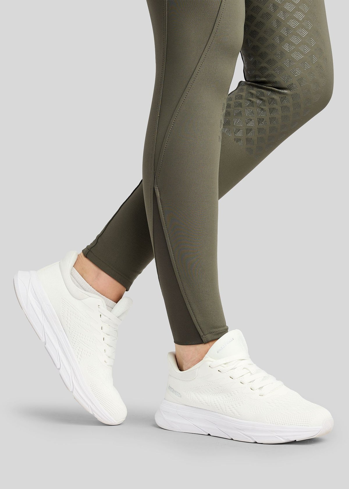 MoVeronica pantalon Montar F/G detalles con Golden Quarz - Forest Green