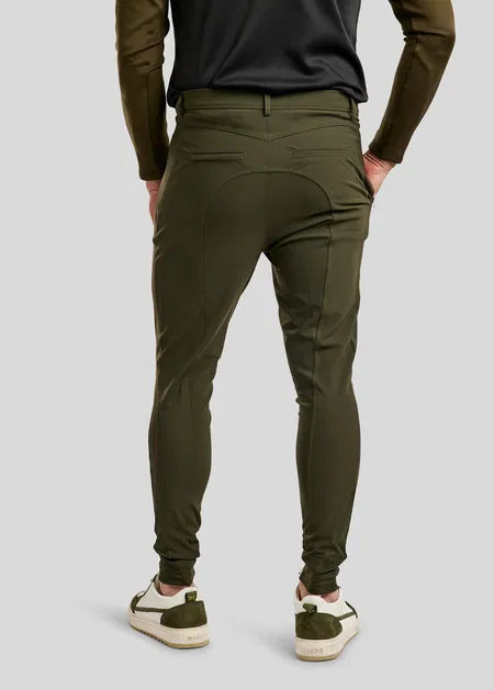 MoBen pantalones hombre Knee Grip - Olive