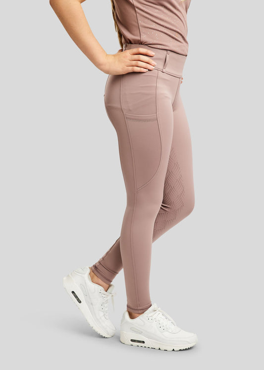 MoEverlisa legging Montar FG con cristales caviar - Blush