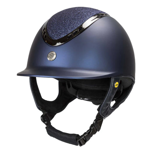 Casco de equitación EQ3 Pardus Smooth Top Strass