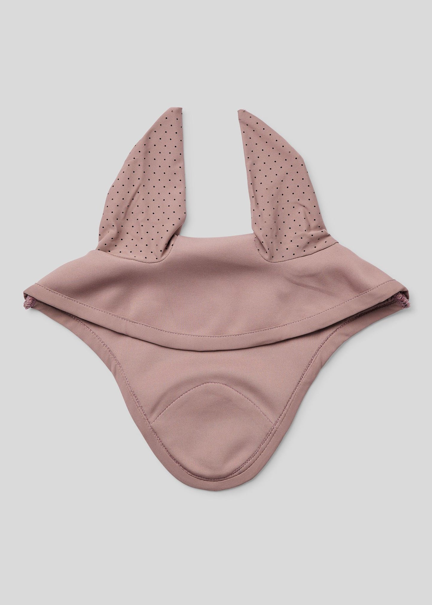 MoFly Orejeras de verano Mesh Softshell y logo en brillis color champán - Blush