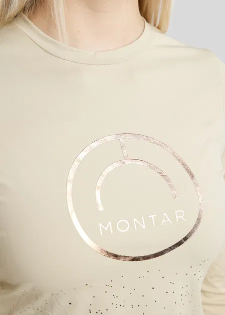 MoNille Baselayer con detalles en Rose Gold -Warm Ligh Grey