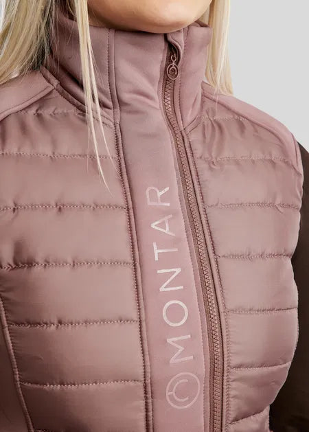 Emma Chaleco Híbrido - Dusty Rose