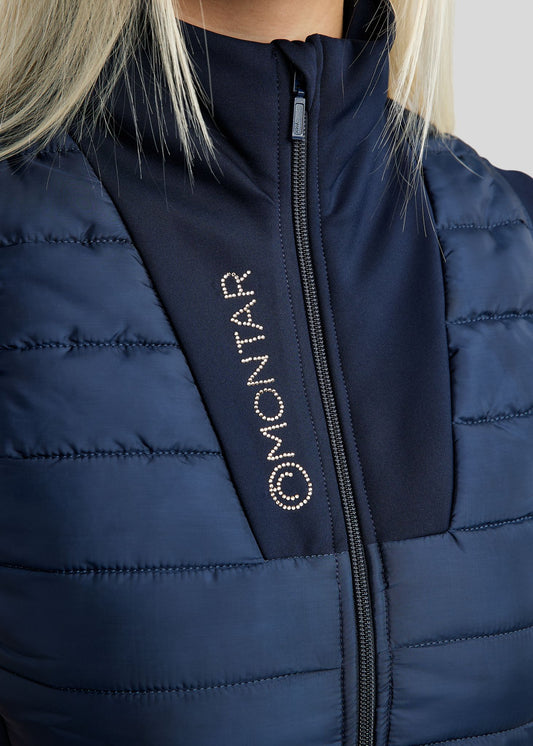 MoCaroline chaleco híbrido - Navy