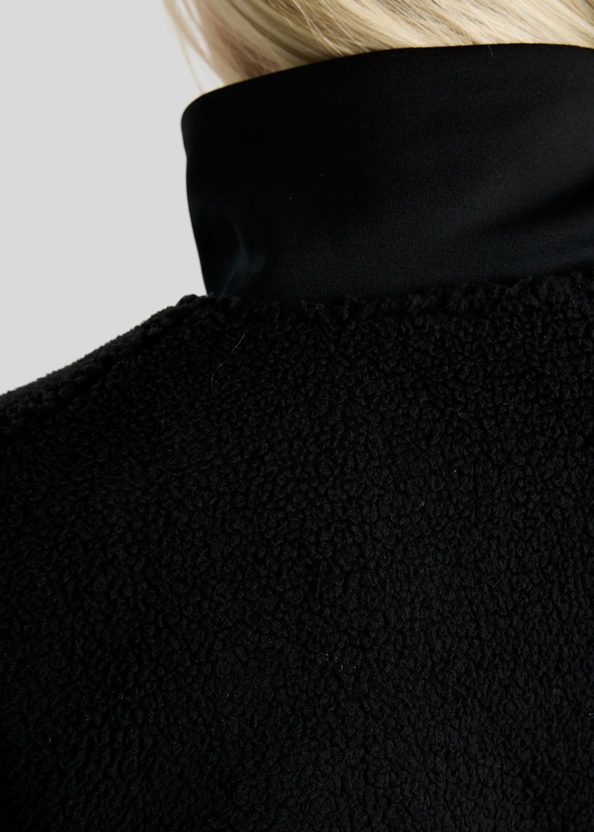 MoEbba chaleco Teddy - Negro