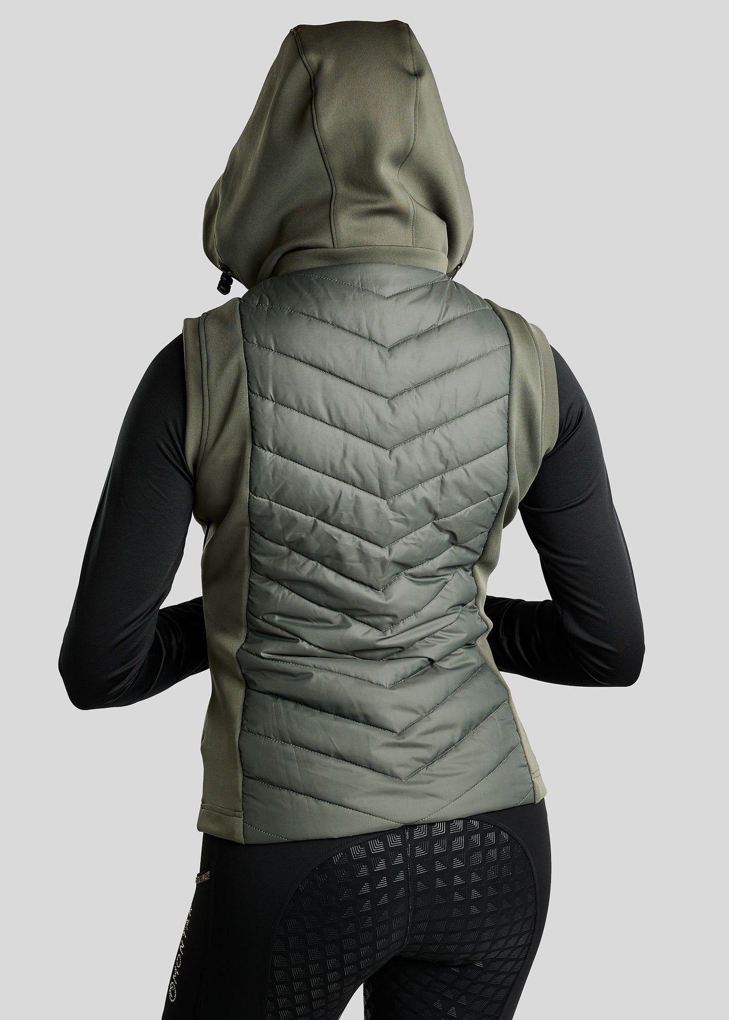 MoEverline Chaleco Hibrido - Forest Green