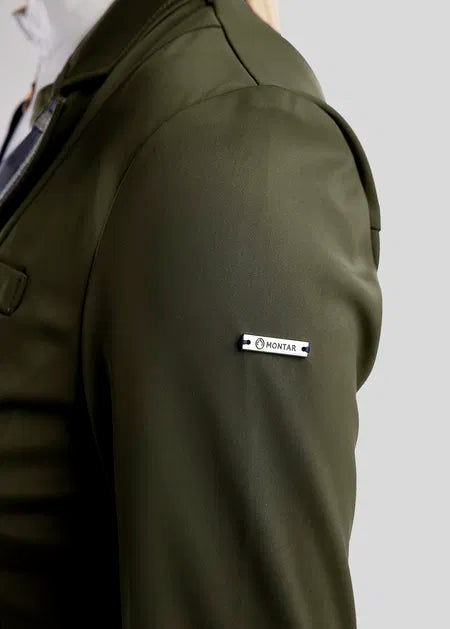 MoGloria Frac concurso con Gun Metal Caviar Tape - Olive