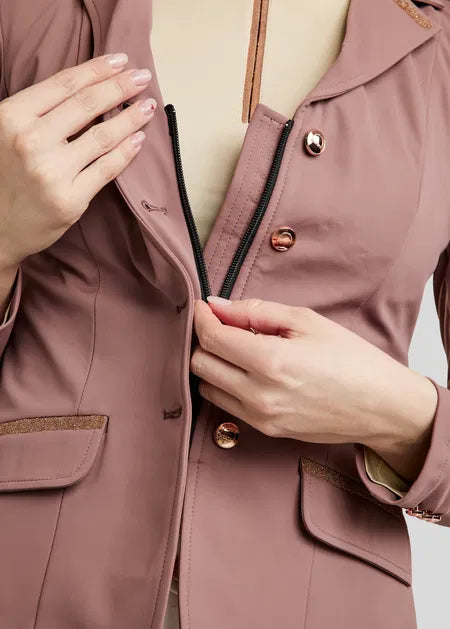 MoGlenda Americana concurso con detalles Rosegold Caviar Tape - Dusty Rose