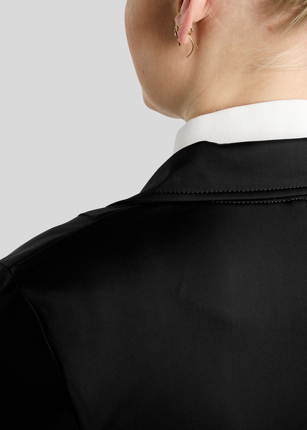 MoKira Softshell americana de concurso detalles Gun Metal - Negro