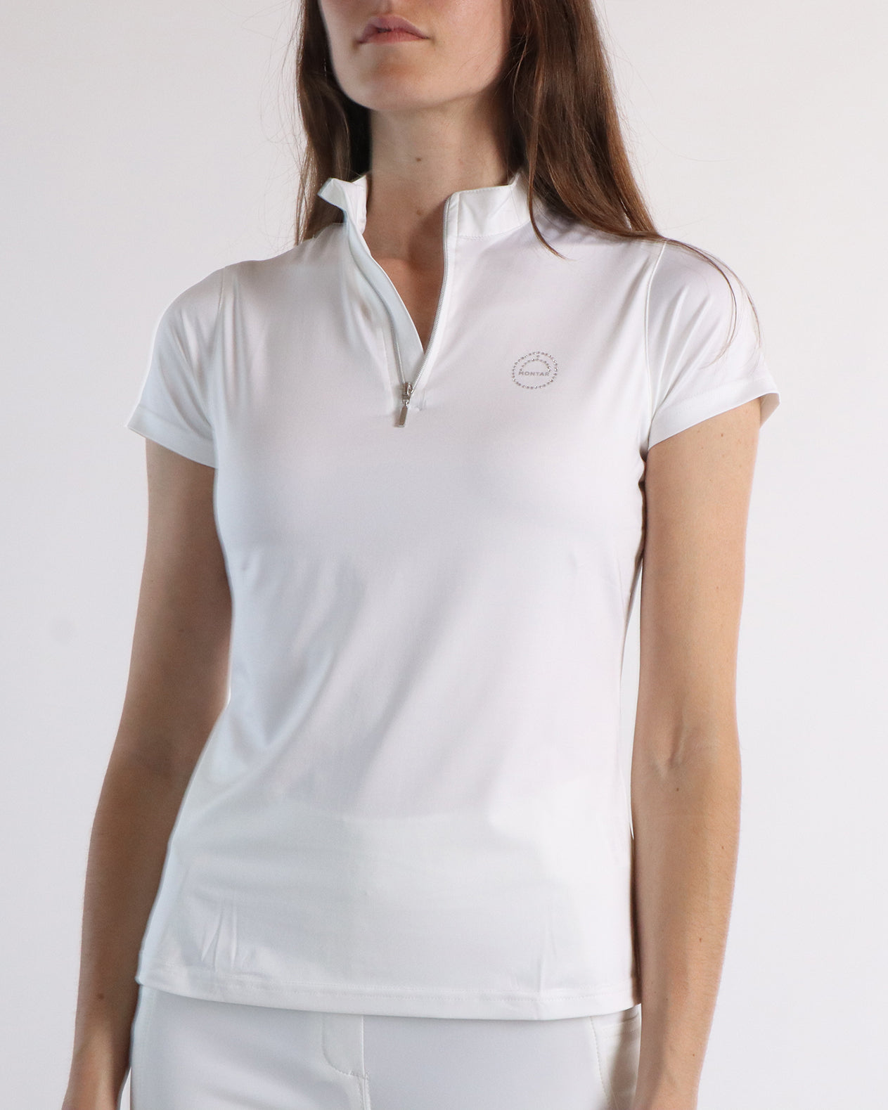 Everly Mon-Tech Polo - White
