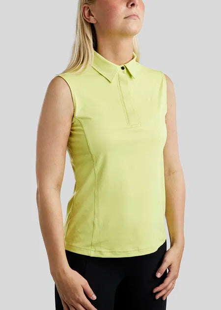 Fiona Polo sin mangas - Creamy Lime