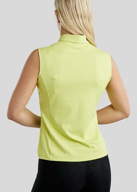 Fiona Polo sin mangas - Creamy Lime