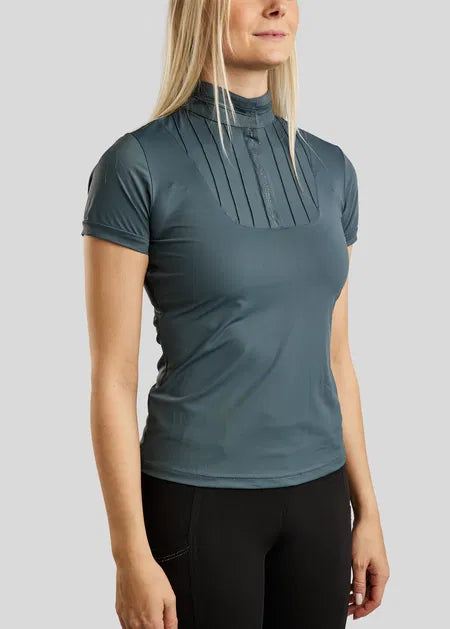 MoZitta REFINED Camiseta Técnica con Gun Metal Crystals