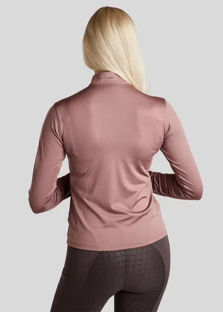 MoEllinor Polo manga larga - Dusty Rose