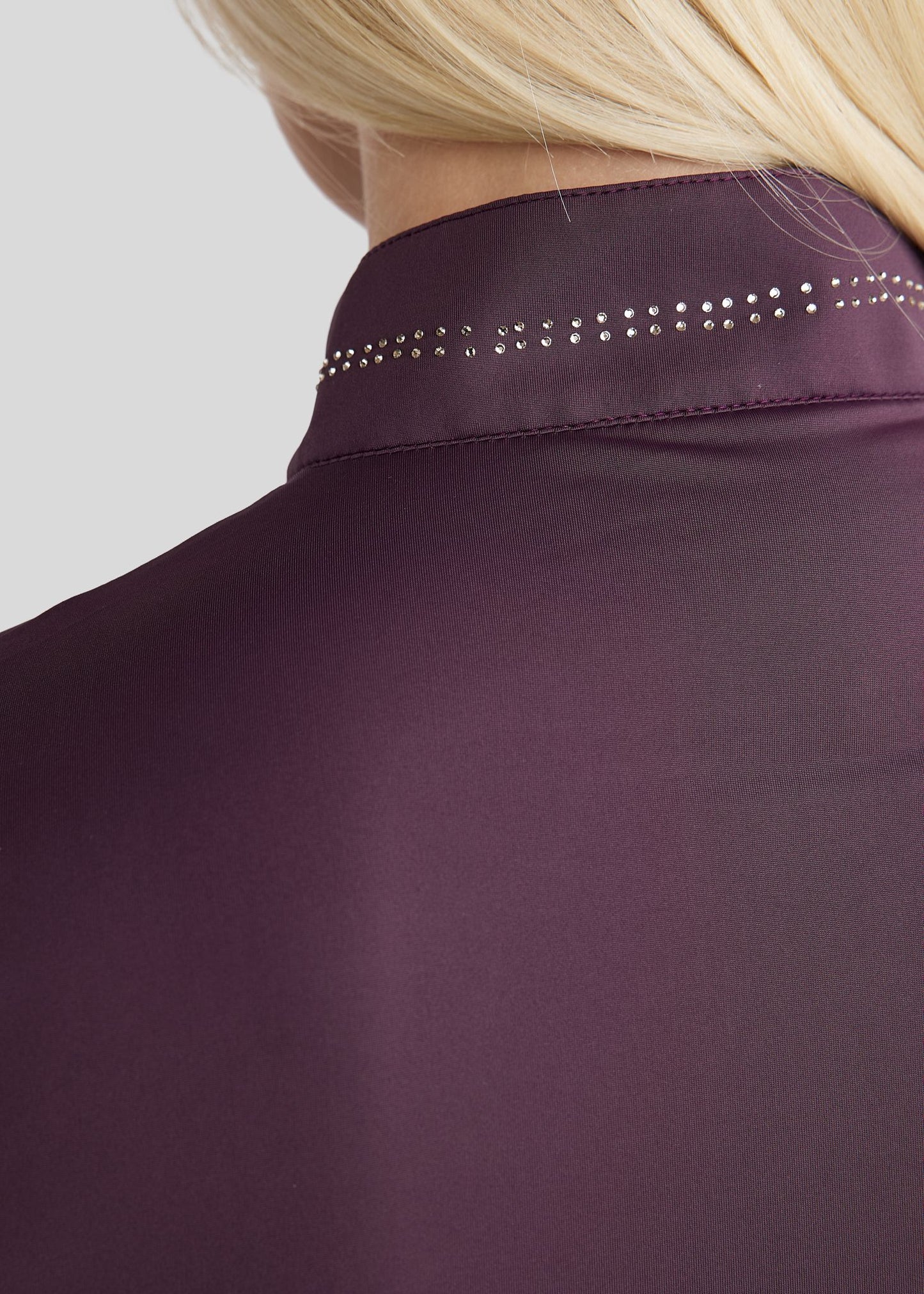 MoBlair polo técnico con brillis Champagne - Fig