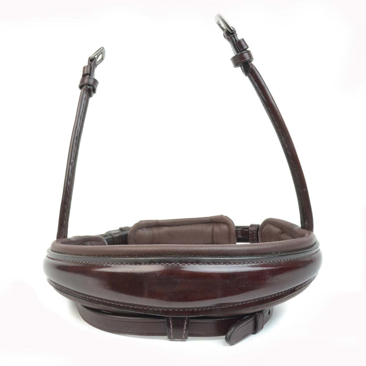 Bridle2Fit Noseband S3 TUBULAR Snaffle - PATENT LEATHER