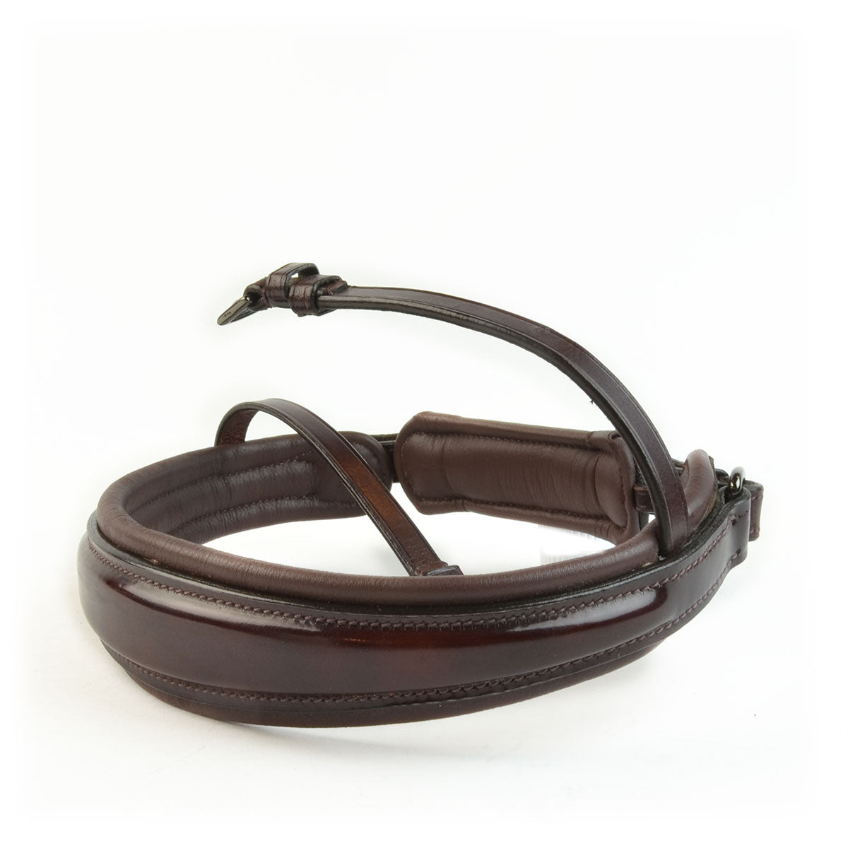 Bridle2Fit Noseband S3 Fillet & Bit FLAT - PATENT LEATHER