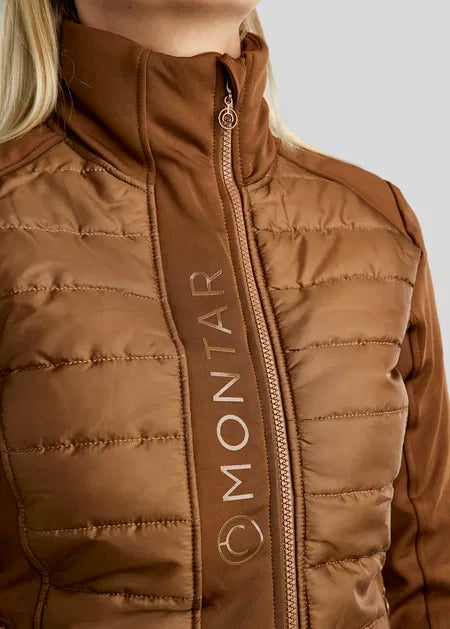 Emma chaqueta Softshell/acolchado - Toffee