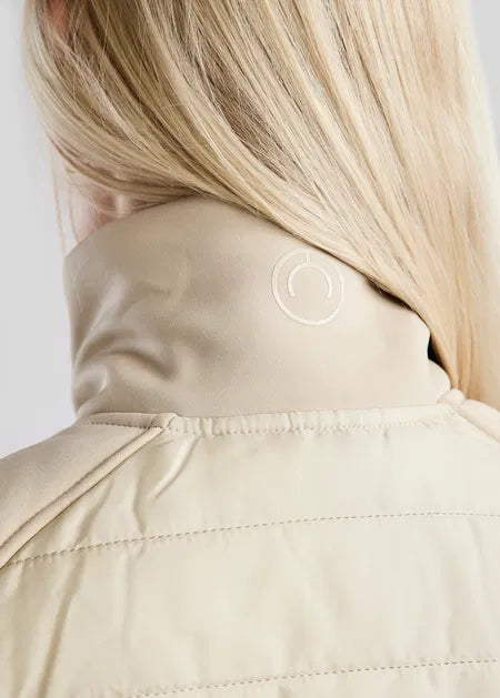 Emma chaqueta Softshell/acolchado - Warm Light Grey