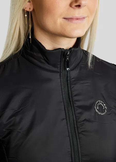 MoEllie Chaqueta Fleece Hybrid - Negro