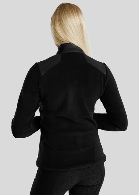 MoEllie Chaqueta Fleece Hybrid - Negro