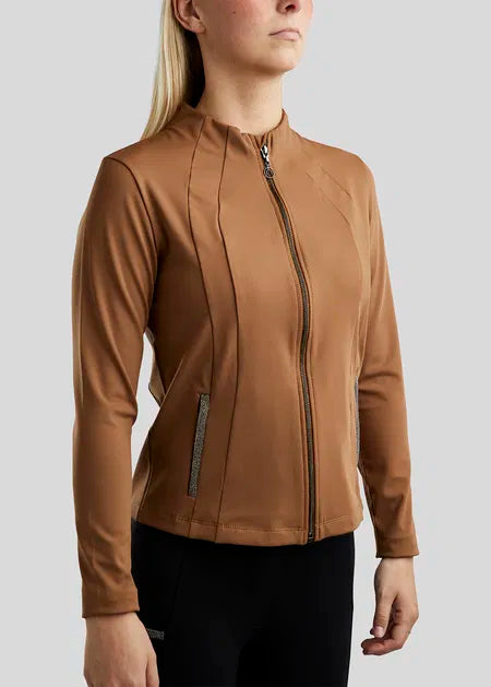 MoGloria chaqueta Caviar Tape - Toffee
