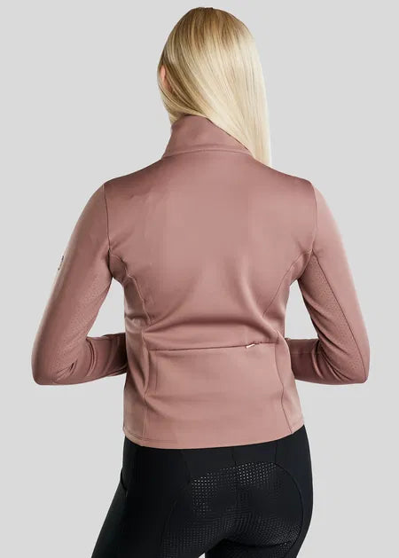 MoZida Chaqueta REFINED con Gun Metal Crystals - Dusty Rose