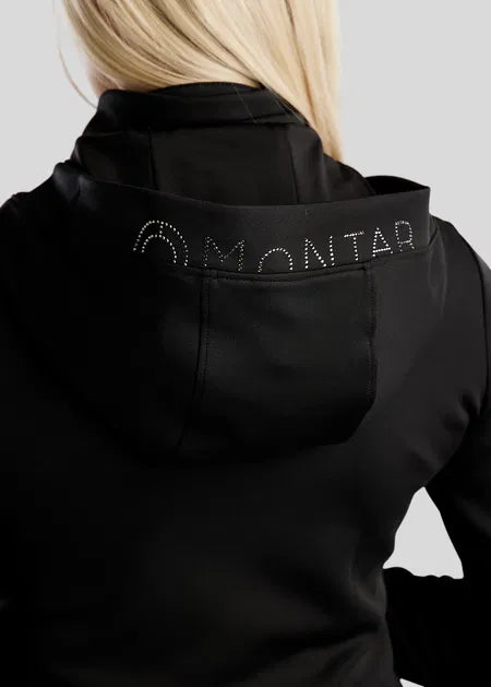 MoAddie Chaqueta Softshell con logo Rosegold - Negro