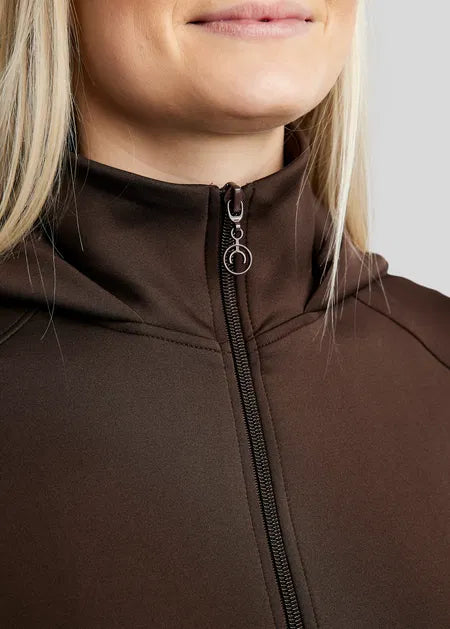 MoAddie Chaqueta Softshell con logo Rosegold - Marrón