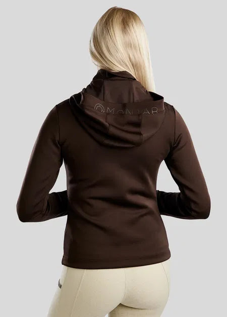 MoAddie Chaqueta Softshell con logo Rosegold - Marrón
