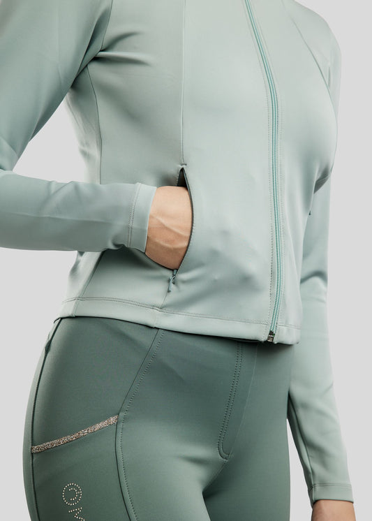 MoLila chaqueta Montar Champagne Crystal tape - Turin