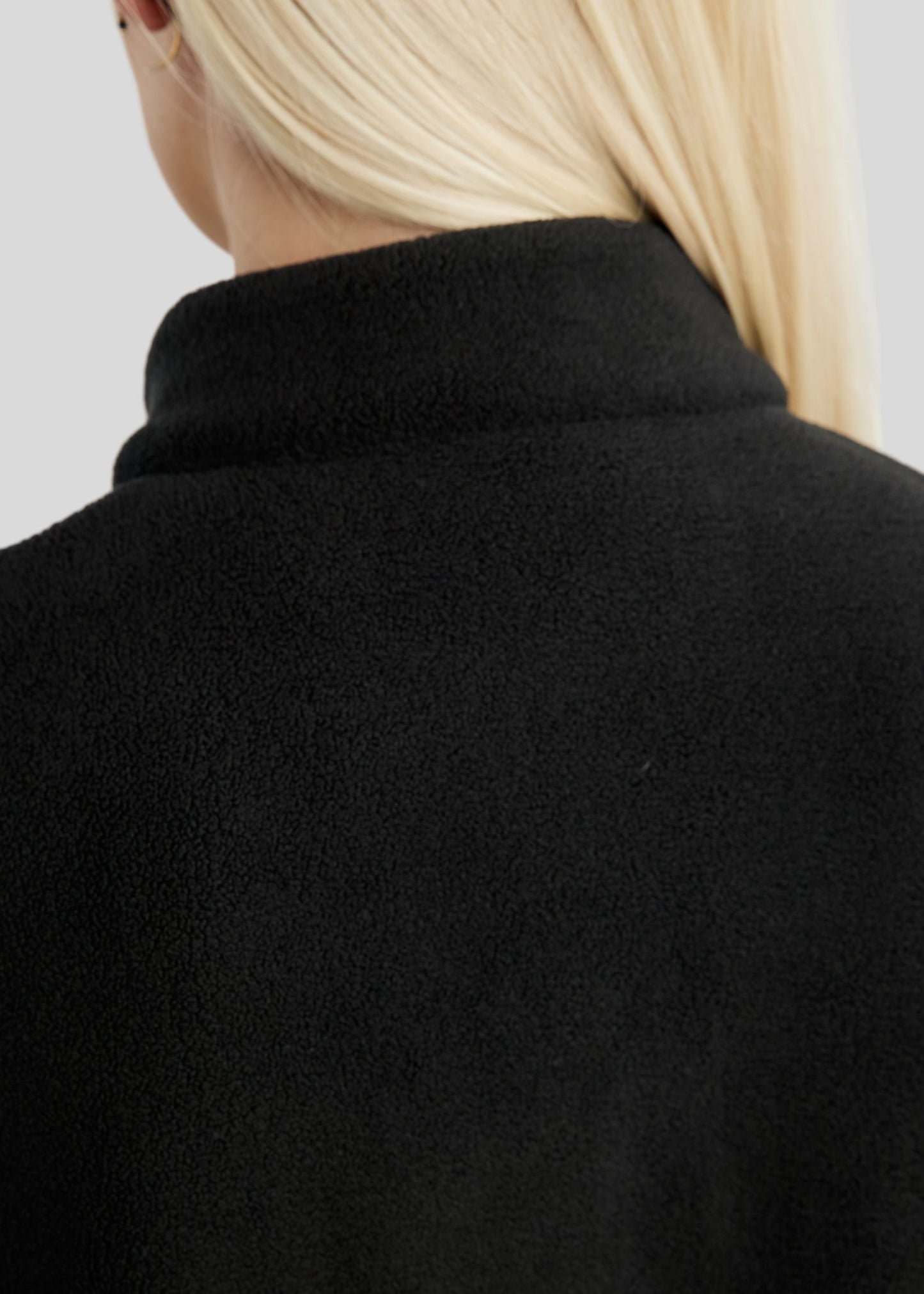 MoEllia Q-Zip Fleece con cristales champagne