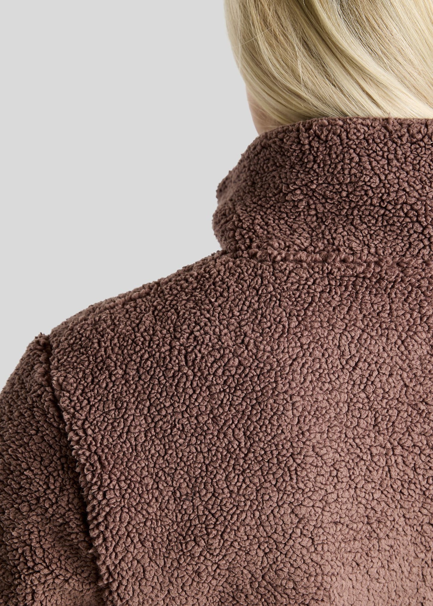 MoEbba Sudadera Teddy - Nougat Brown