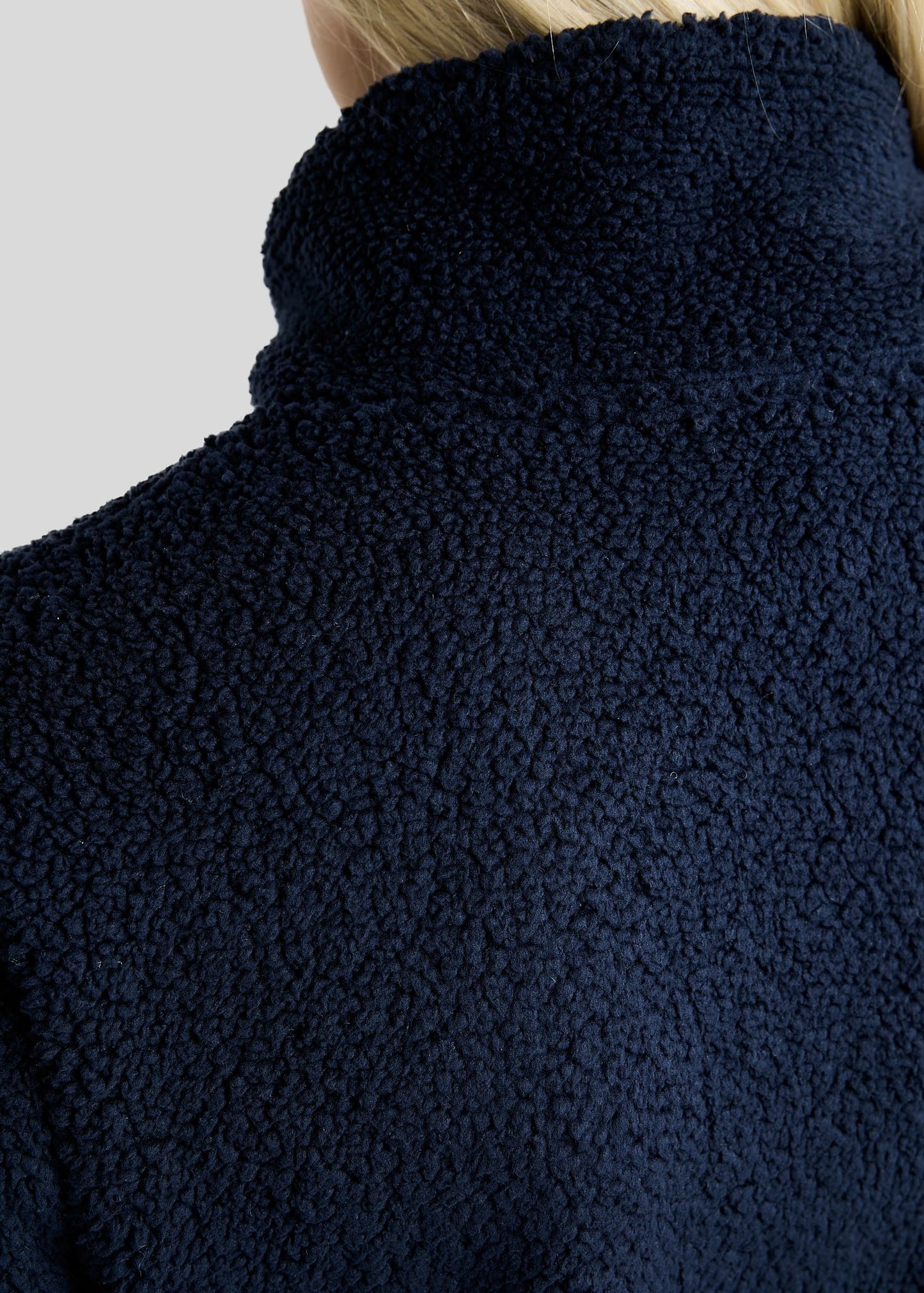 MoEbba Sudadera Teddy - Navy
