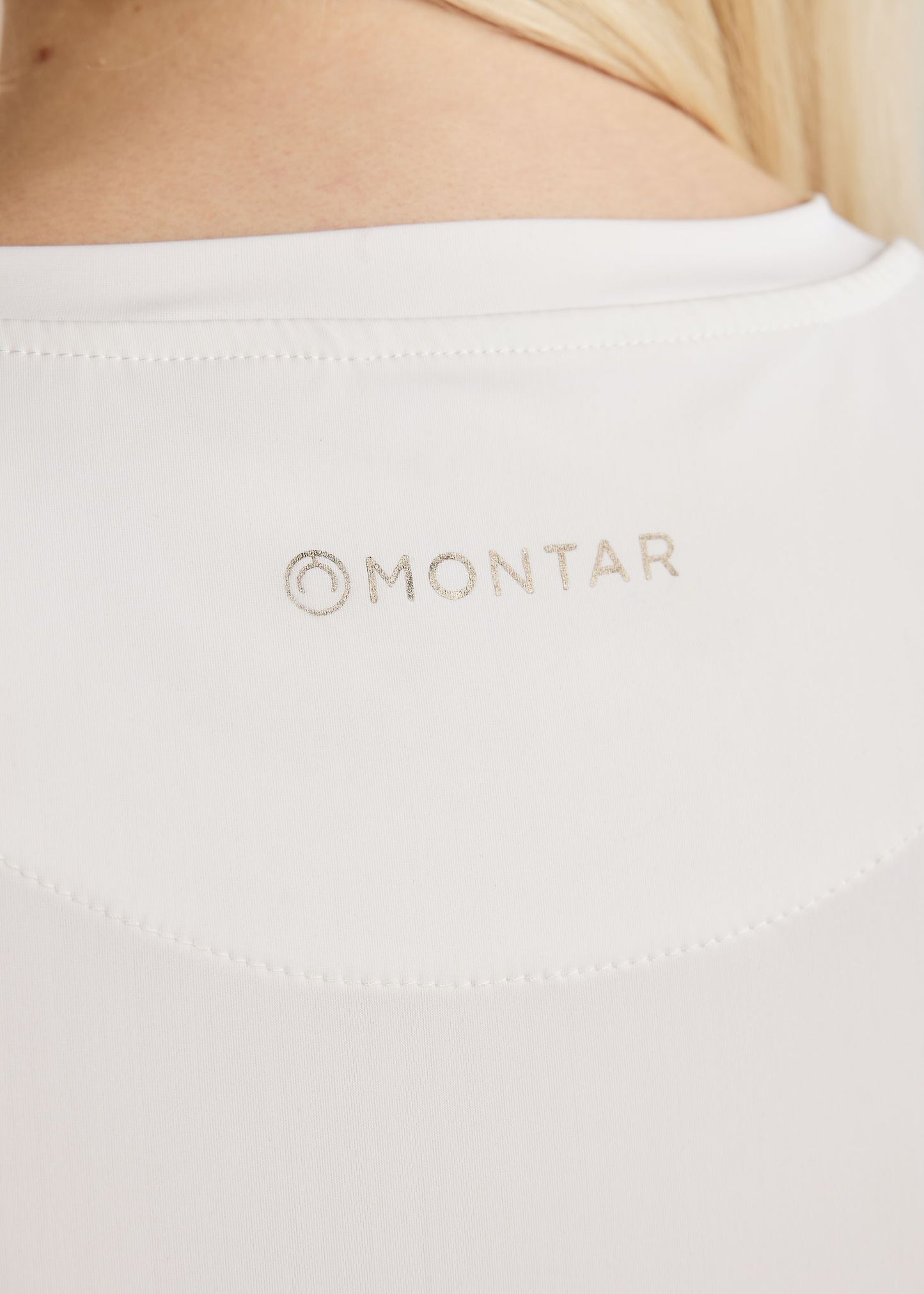 MoZike Refined camiseta laser cut - Blanco
