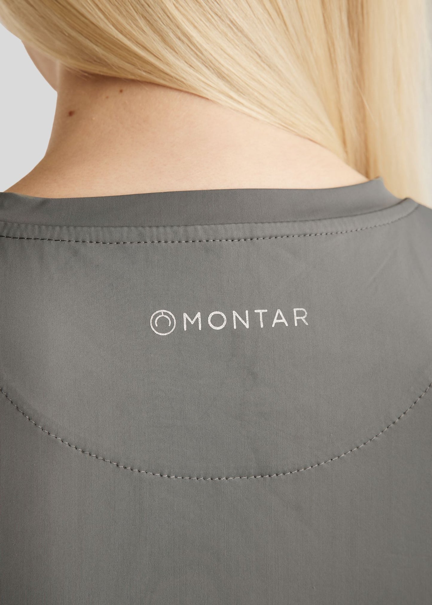 MoZike Refined camiseta laser cut - Gris